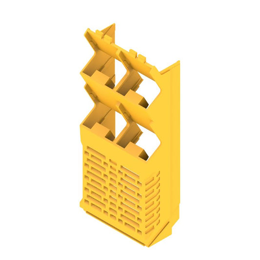 1327990000 - Traffic Yellow Housing Component, 45mm Wide, IP20 Rating  (Pack of 6)