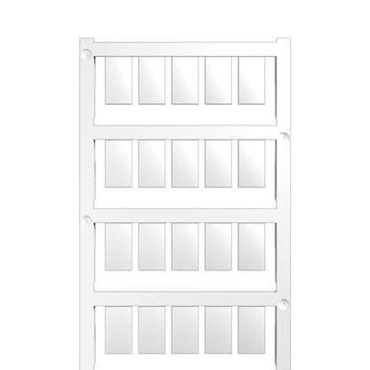 1724760000 - Pluggable White Device Marker, 9mm x 17mm, 40 Markers/Sheet  (Pack of 200)