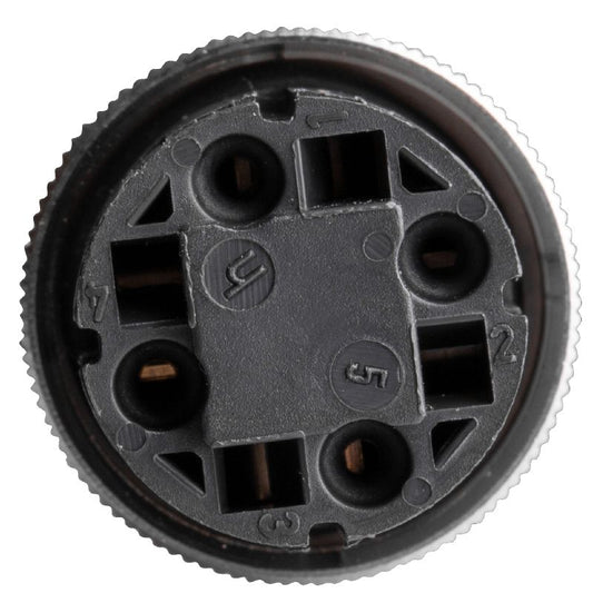 1803930001 - M12 D-Coded Connector, IP67, 6-8mm Cable Diameter