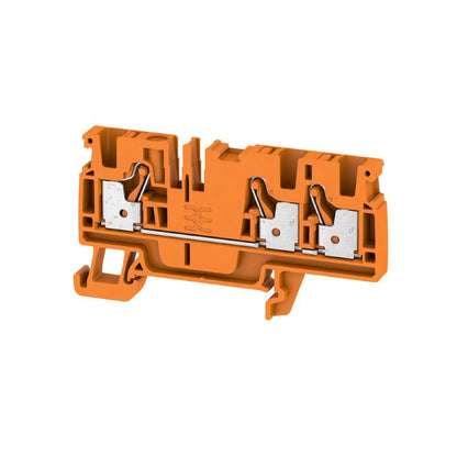 2051320000 - Compact 4 mm² Push In Feed-Through Terminal, 800V, 32A  (Pack of 50)