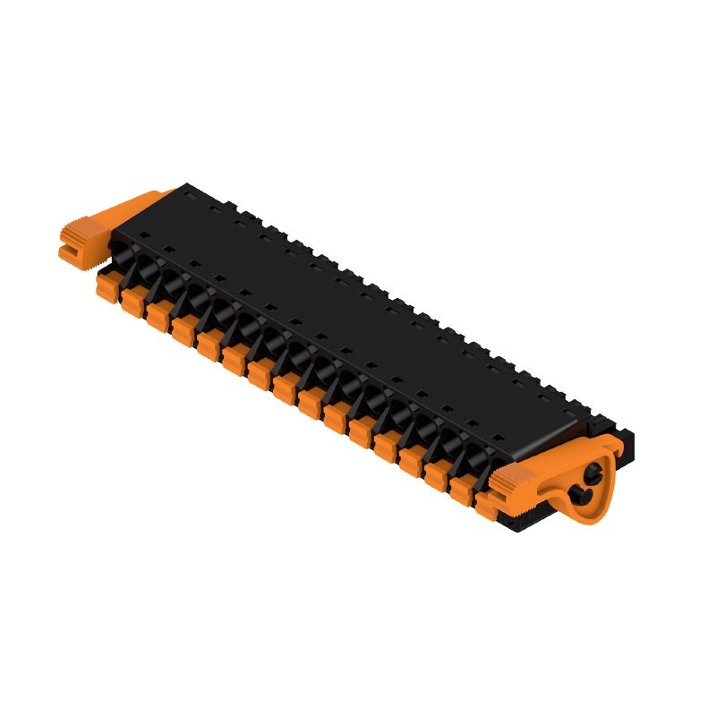 1014270000 - 5.08mm 16-Pole Female Connector with 180° Angle  (Pack of 18)