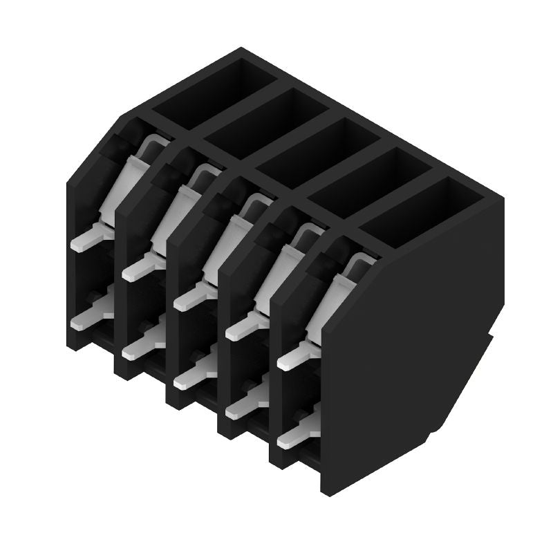 1888480000 - 3.81mm 5-Pole Black Circuit Board Terminal with PUSH IN Design  (Pack of 190)