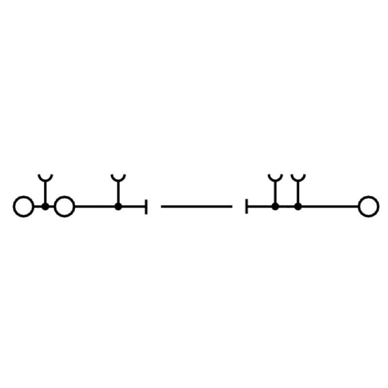 8731720000 - 2.5mm² Dark Beige Test-Disconnect Terminal with Pivoting Design  (Pack of 50)