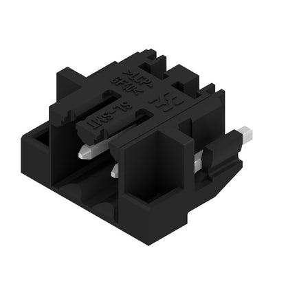 1379610000 - 3.50mm Male Header Connector with 90° Orientation and Clip Flange  (Pack of 100)