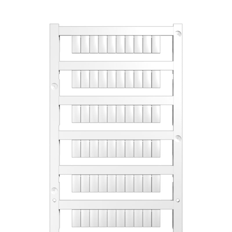1677160000 - 10x5mm White Terminal Marker Compatible with Major Brands  (Pack of 600)
