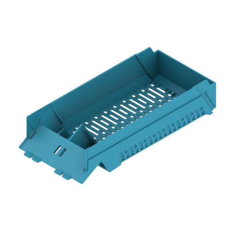2579670000 - OMNIMATE Light Blue Housing Element, 45.3x105.3x22.8mm  (Pack of 6)