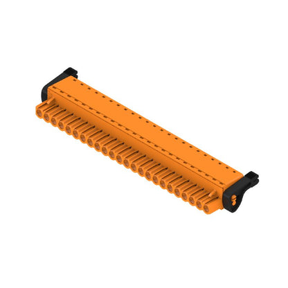 1015210000 - 180° PCB Female Connector 5.08mm Pitch, 24 Poles, Push-In  (Pack of 12)