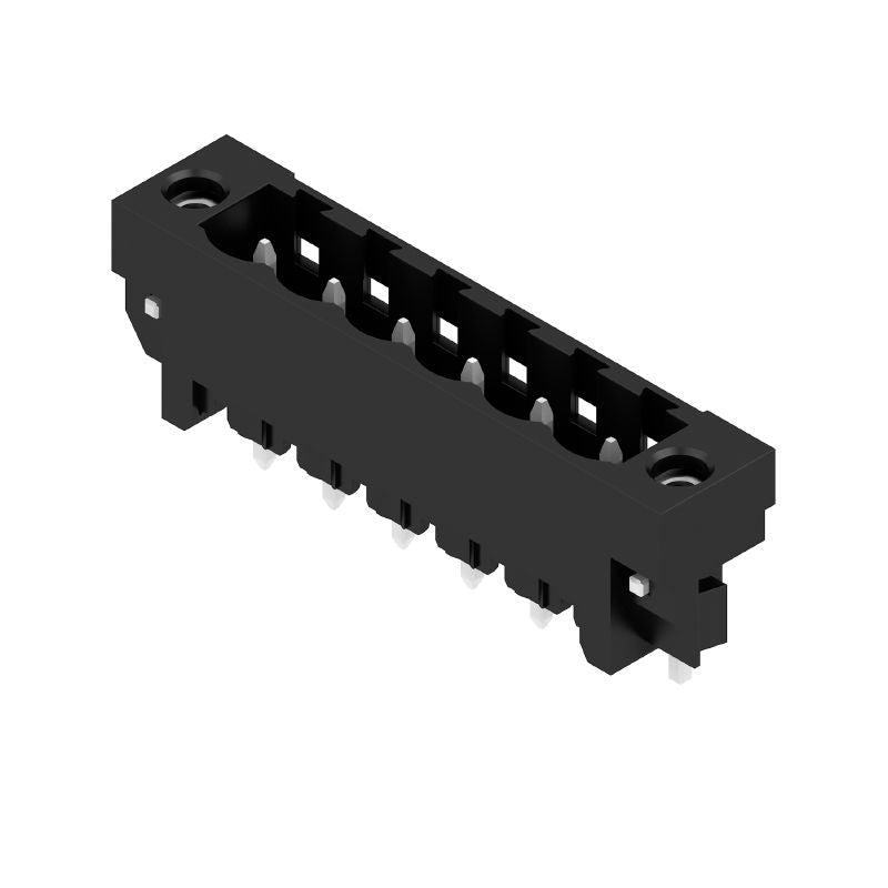 1149350000 - 5.08mm 6-Pole PCB Connector, 180° Elbow, Tinned Black Pins  (Pack of 42)