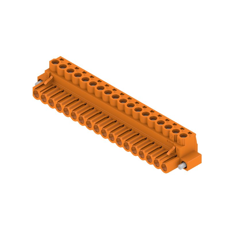 1944250000 - 5.08mm 18-Pole Female Plug Connector at 180° Angle  (Pack of 18)