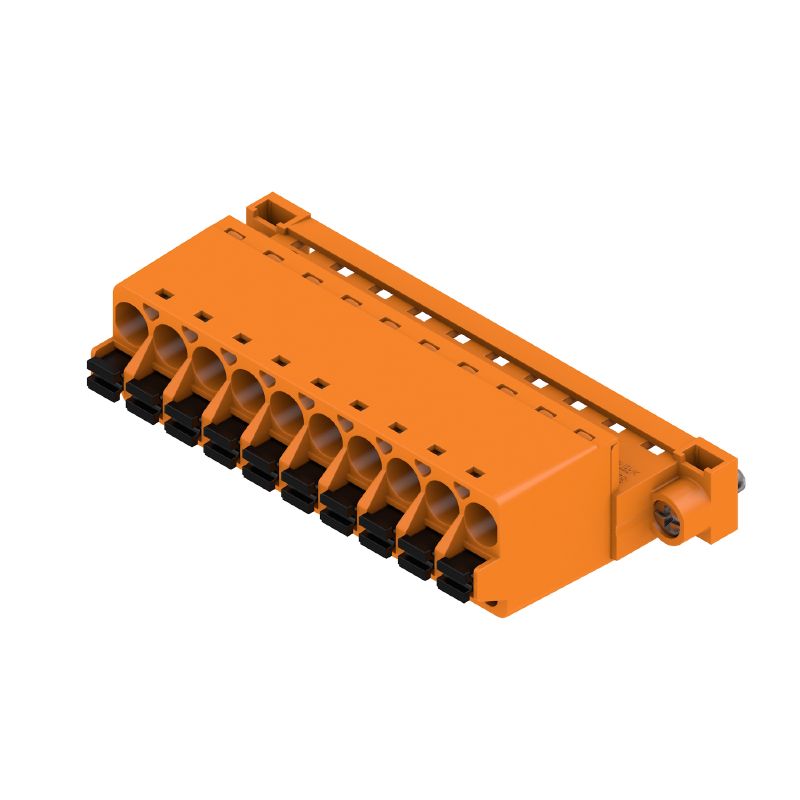 1336490000 - 5.08mm Pitch 10-Pole PCB Connector, 180° Push In Design  (Pack of 30)