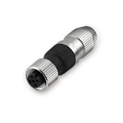 1781540001 - M12 IP67 Connector for 2.9-5.1mm Cables, 4A Rating