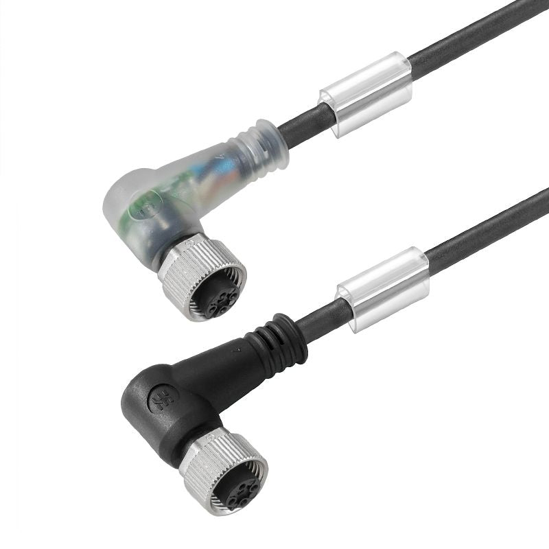 1009200800 - 8m M12 Connector Actuator Line with LED Integration