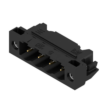 2000490000 - Gold-Plated 5.08mm Male PCB Connector with 4 Poles at 90°  (Pack of 350)