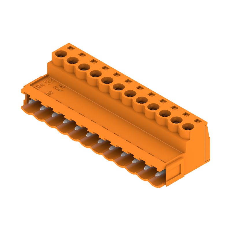 1627340000 - 180° PCB Plug Connector, 3.31 mm² Clamping Range  (Pack of 24)