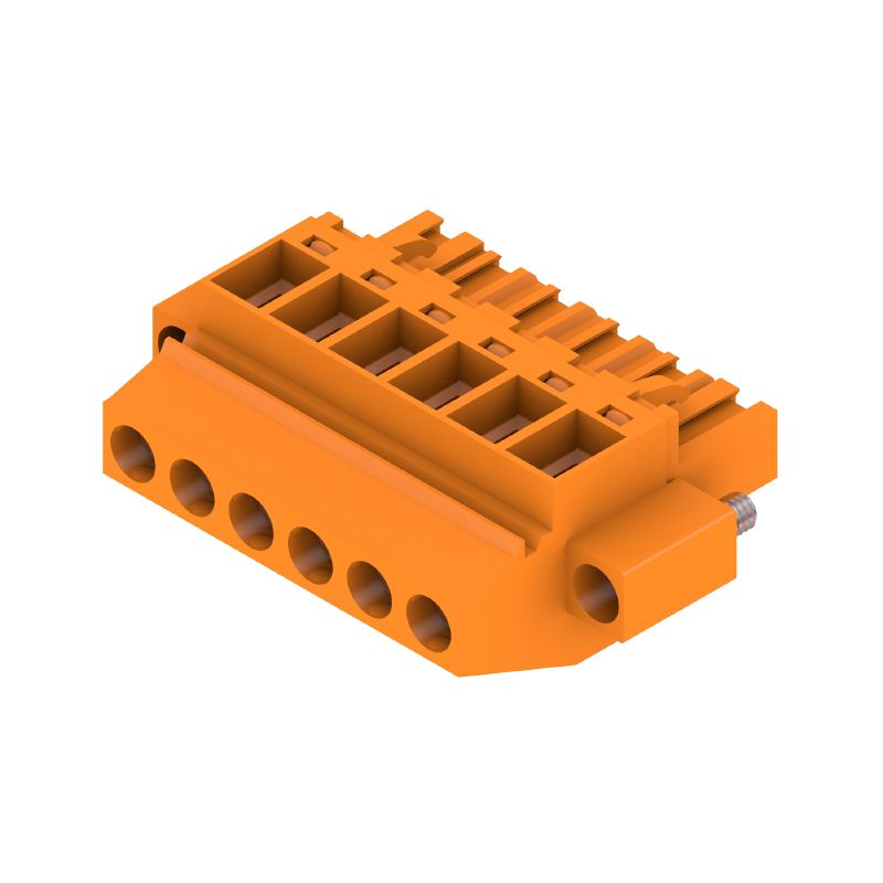 1959480000 - 5.00mm 6-Pole Female PCB Connector with Clamping Yoke  (Pack of 42)