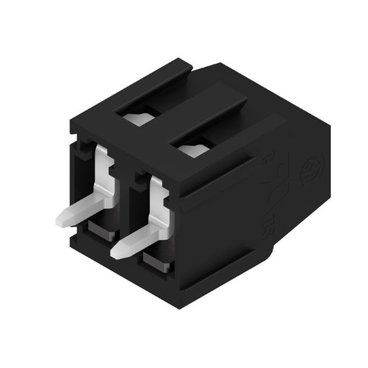 1715250000 - 5mm Pitch Terminal, 90° Angle, Tin-Plated, Black Finish  (Pack of 500)