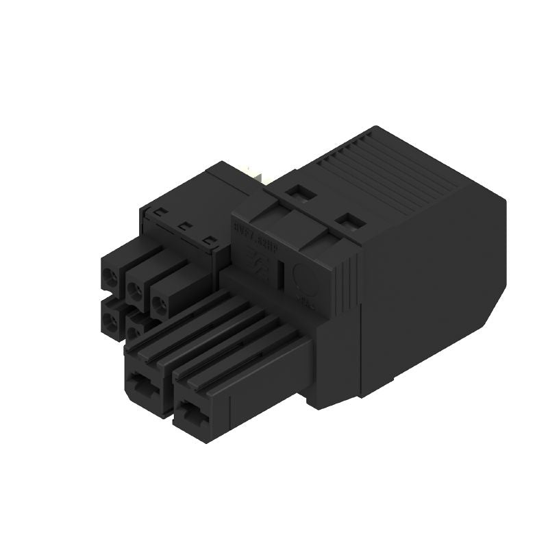 1080320000 - 2-Pole 180° PCB Female Plug Connector, PUSH IN Design  (Pack of 55)