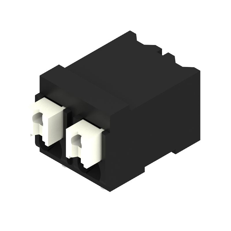 1473770000 - 5mm Black 2-Pole PCB Terminal with Push-In Actuator  (Pack of 320)