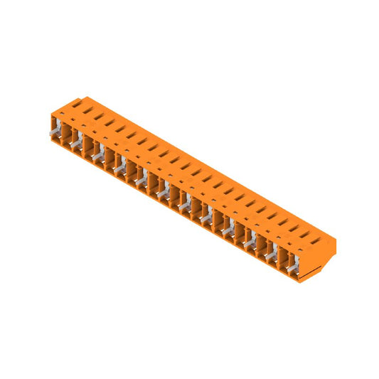 2624950000 - 12-Pole Circuit Board Terminal, 3.2mm Solder Pins, 90° Outlet  (Pack of 50)