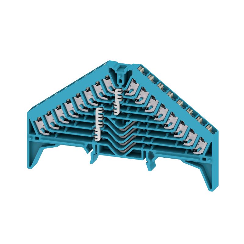 1267870000 - Durable Polycarbonate 8-Level Connection System for TS 35 ...