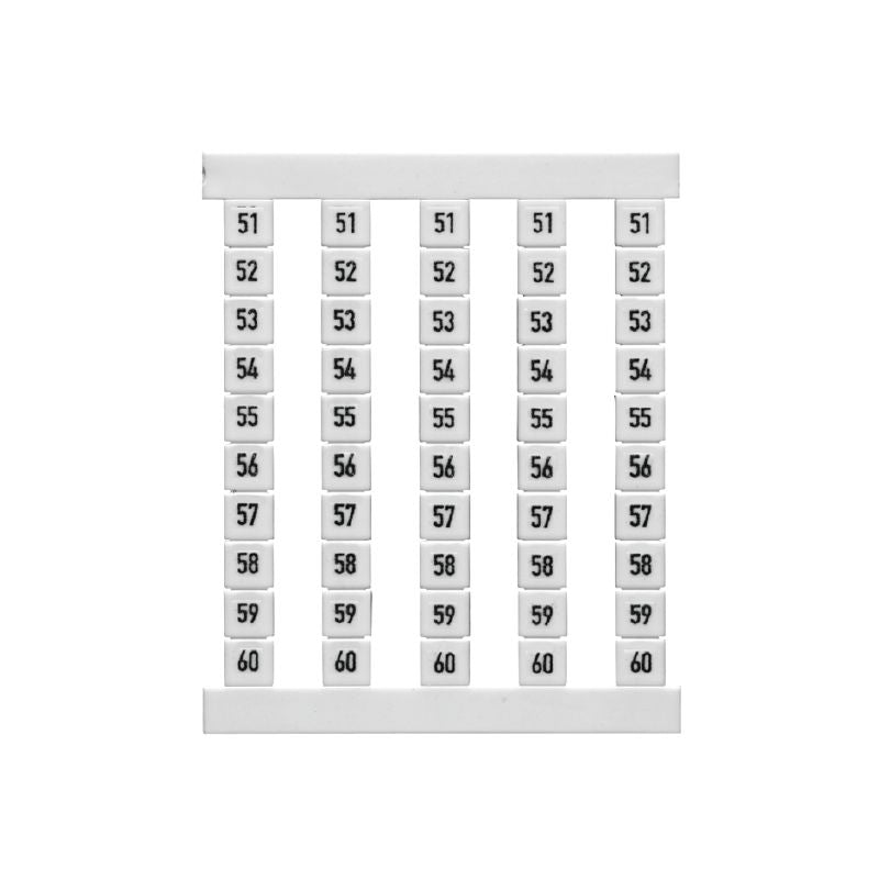 0460660051 - 5x5mm White Terminal Markers, 500 Count, RoHS Compliant  (Pack of 500)