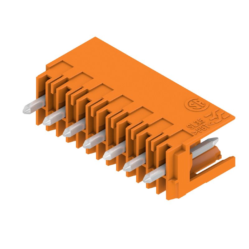 1604820000 - 7-Pole 3.50mm PCB Connector Male Header, 180° Angle  (Pack of 50)