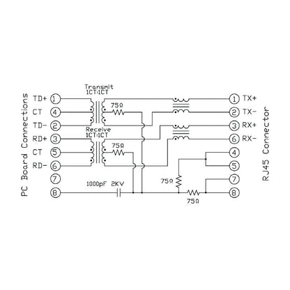 2474160000 - OMNIMATE RJ45 Connector, 90° Elbow, 8 Poles, PA66  (Pack of 120)