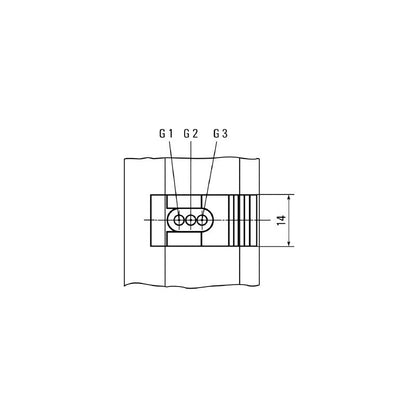 0503500000 - RoHS Compliant MB M3/M5 CRM for Sliding Nuts  (Pack of 20)