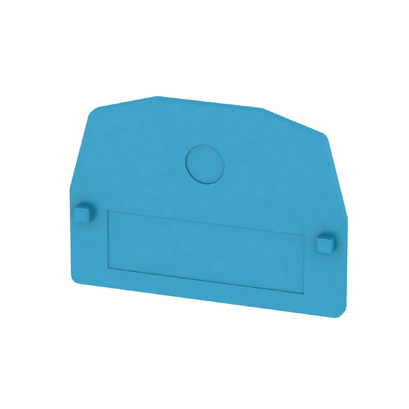 1720970000 - Blue 35mm Wemid End Plate, RoHS Compliant  (Pack of 50)