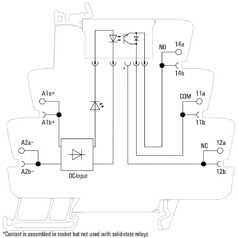 1126930000 - TOS 12-48V DC Solid-State Relay, 0.1A, Screw Connection  (Pack of 10)