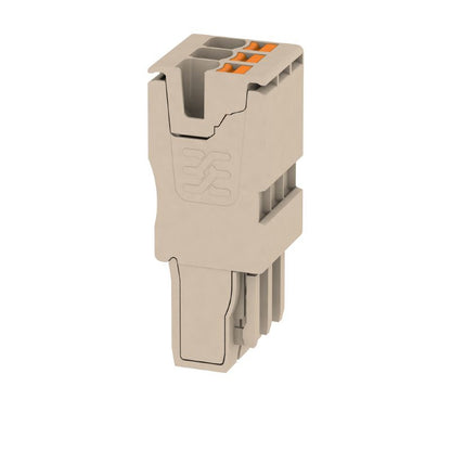 1513650000 - 3-Pole 24A 800V Plug in Dark Beige Wemid  (Pack of 25)