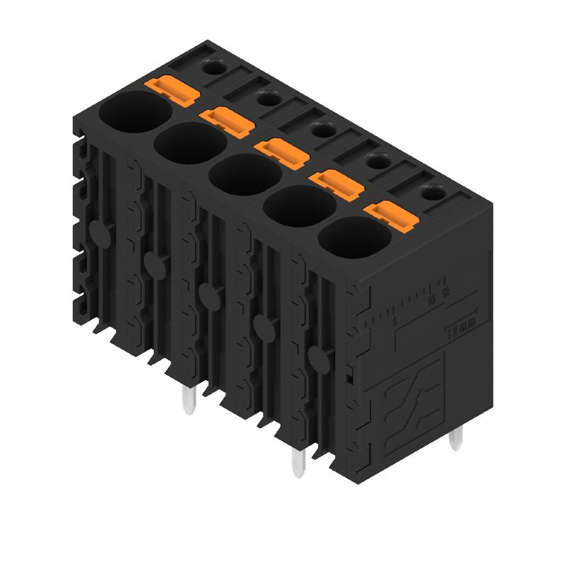 2491650000 - 5-Pole Black Terminal Block for Easy Circuit Connections  (Pack of 50)