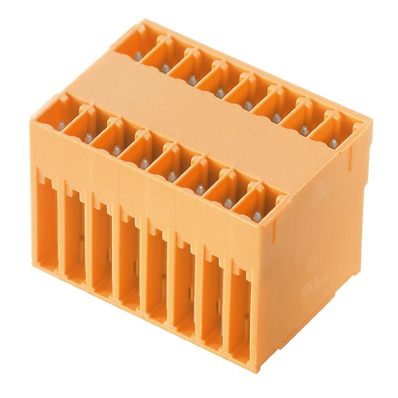 1029990000 - 3.81mm Pitch Orange PCB Connector, 16 Poles, THT Solder  (Pack of 36)