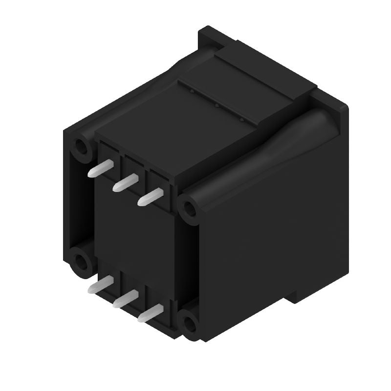 1031470000 - 3.81mm 6-Pole PCB Plug Connector with Black Finish  (Pack of 50)