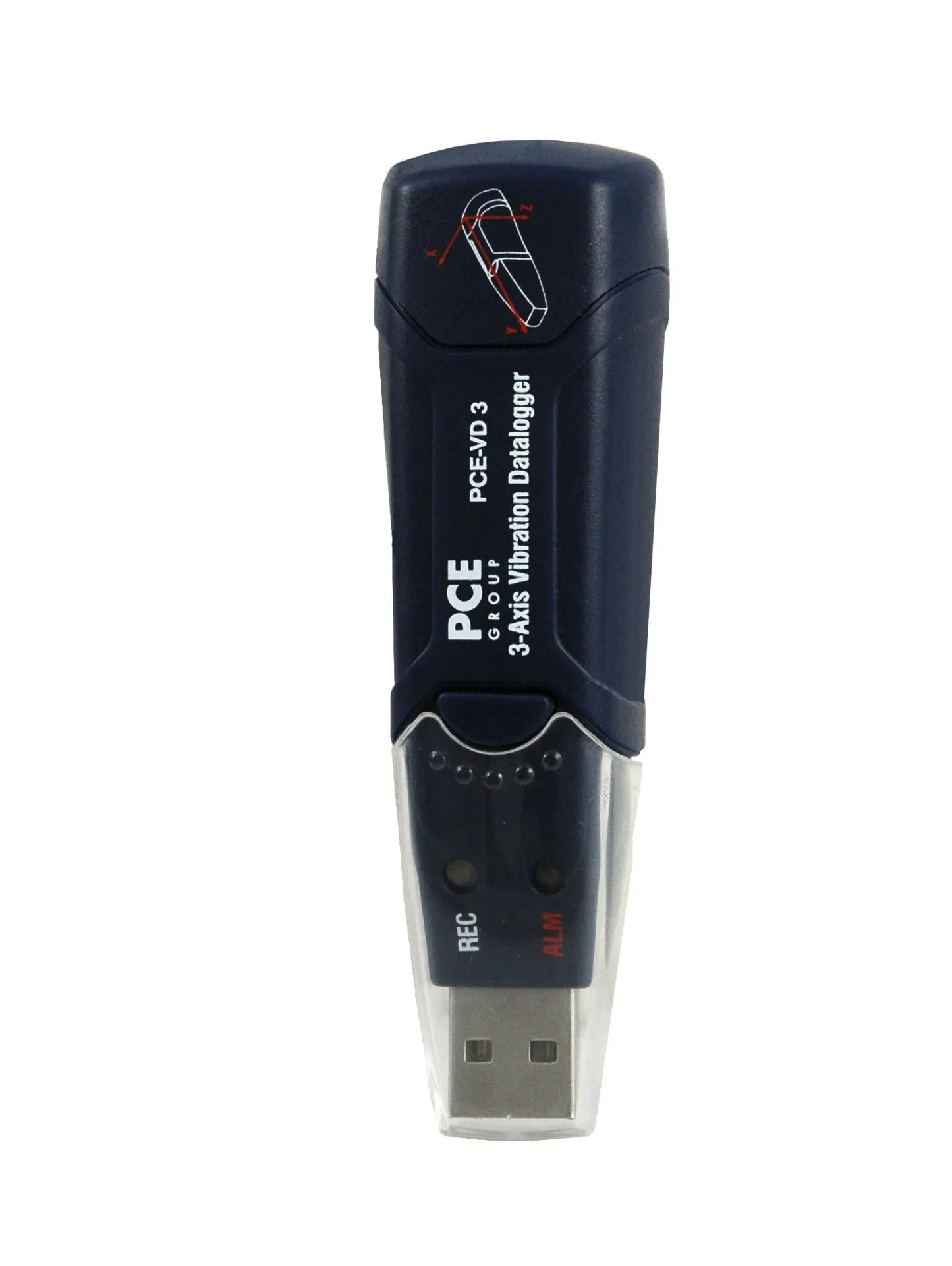 PCE-VD 3 - 3-Axis Vibration Analyzer with ISO Certificate & USB Connection
