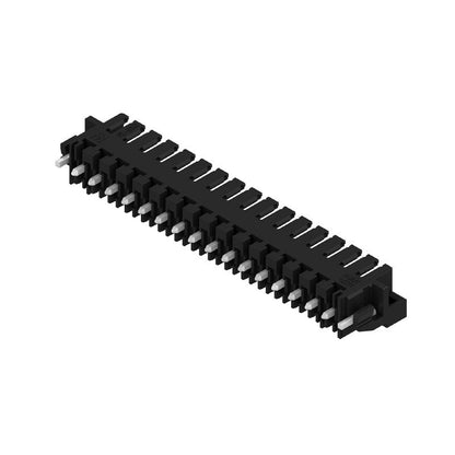 1291450000 - 3.50mm Black PCB Plug Connector with 16 Poles and 180° Elbow  (Pack of 50)