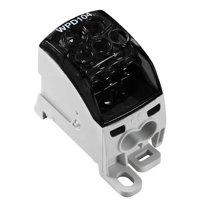 2725360000 - Durable Black Terminal Block, 25 mm², 164 A, 1000 V