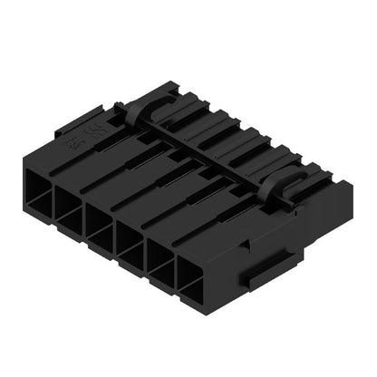 1712150000 - 6-Pole 5.08mm PCB Plug-In Connection, 180° Angle  (Pack of 50)