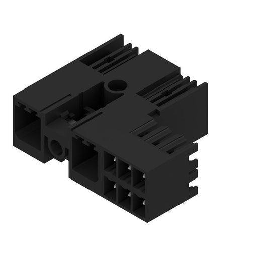 2529900000 - 7.62mm Black Male PCB Connector with 90° Angle  (Pack of 54)