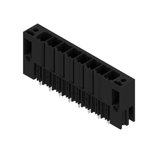 1930770000 - 7.62mm Male PCB Connector with 8 Poles, Black Box  (Pack of 24)