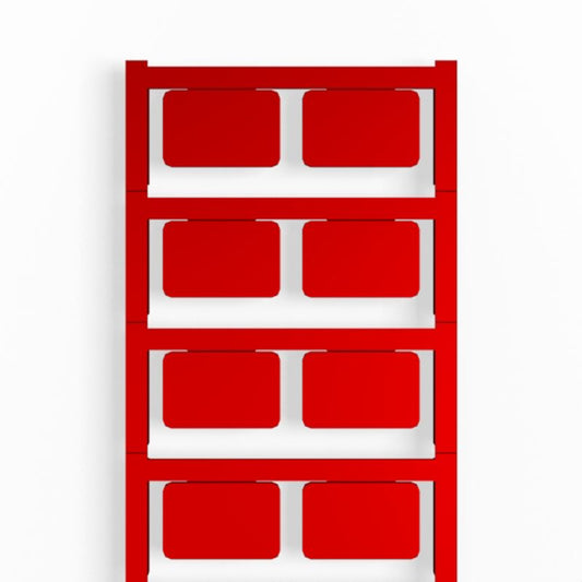 1906120000 - Red 18x27 mm Self-Adhesive Device Marker for PRINTJET & MCP PLUS  (Pack of 80)