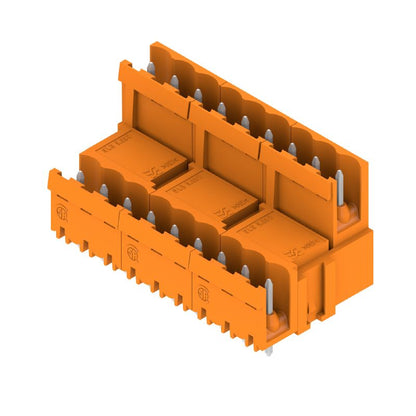 1725720000 - 5.08mm Male Header Connector with 18 Poles, Orange Housing  (Pack of 20)