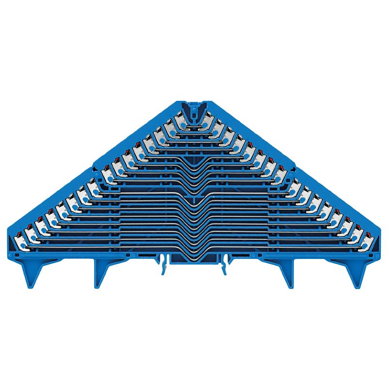1267800000 - Blue 16-Level Patch Distributor, 1.5mm², Up to 64 Connections  (Pack of 20)