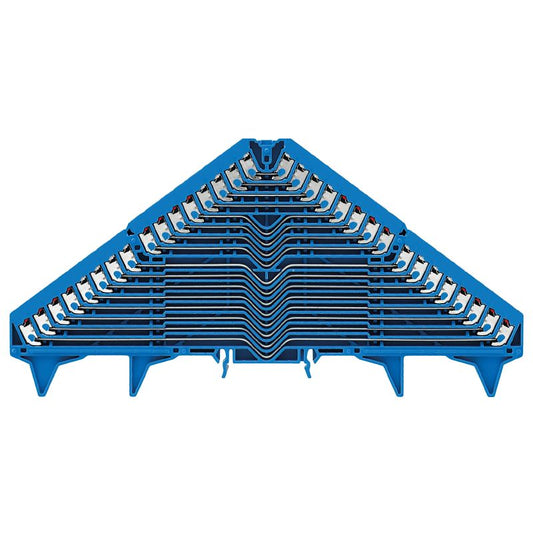 1267800000 - Blue 16-Level Patch Distributor, 1.5mm², Up to 64 Connections  (Pack of 20)
