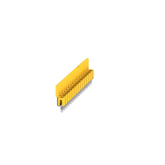 1059660000 - Yellow 15-Pole Cross-Connector, 32A, 5.10mm Pitch  (Pack of 10)