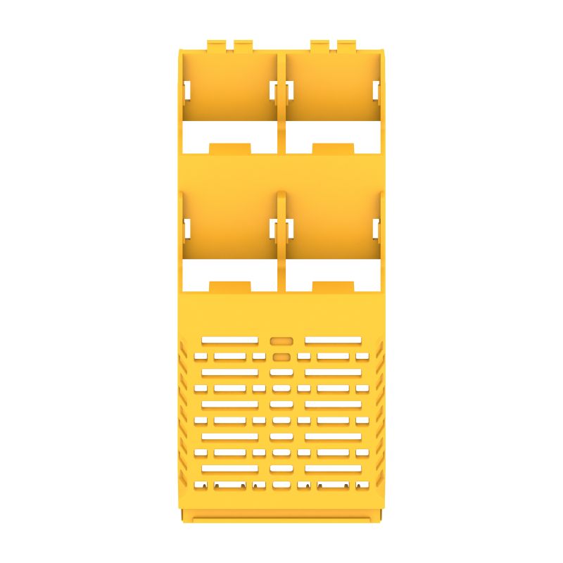 1327990000 - Traffic Yellow Housing Component, 45mm Wide, IP20 Rating  (Pack of 6)