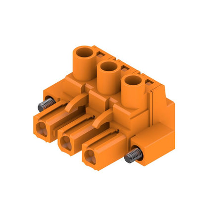 1095800000 - 3-Pole 180° PCB Connector for Clamping Yoke Connection  (Pack of 45)