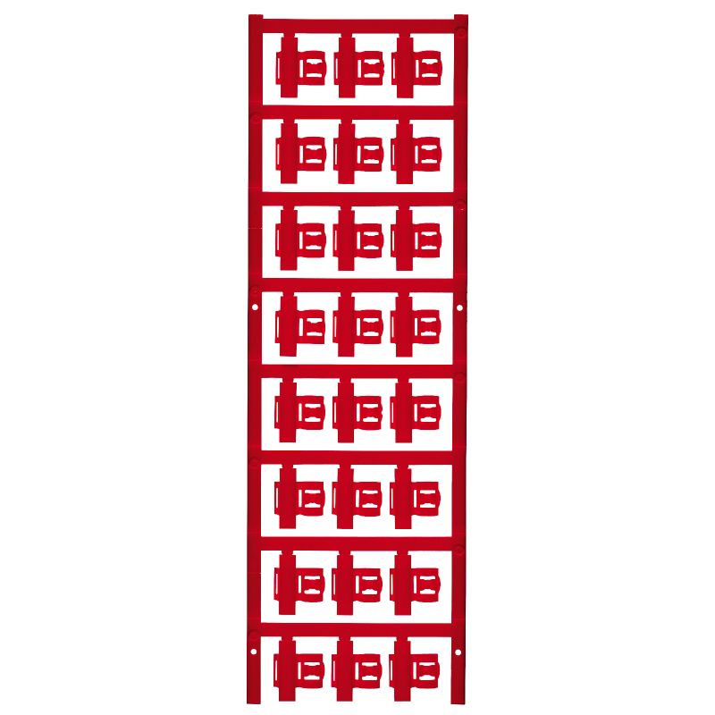 1062080000 - Red Clip for 4-6mm Cables, 21 x 9.3mm Dimensions  (Pack of 120)