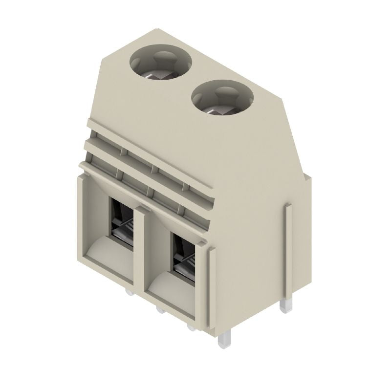 1636170000 - 10.16mm Pebble Grey PCB Terminal with 2 Poles  (Pack of 20)