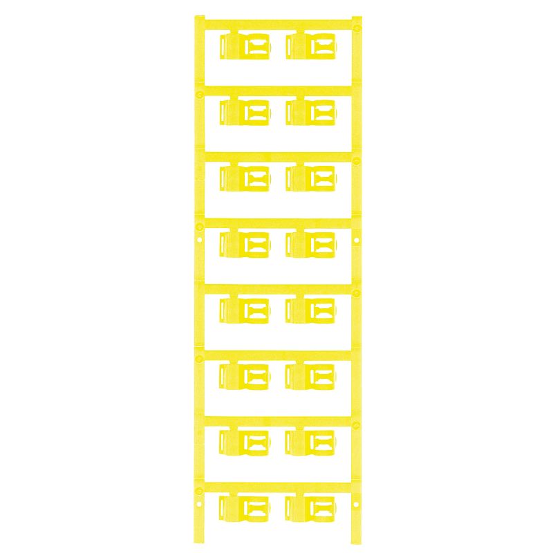 1025230000 - Yellow Slim Fix Clip for 3.5-7mm Cables, 12x12.5mm  (Pack of 80)